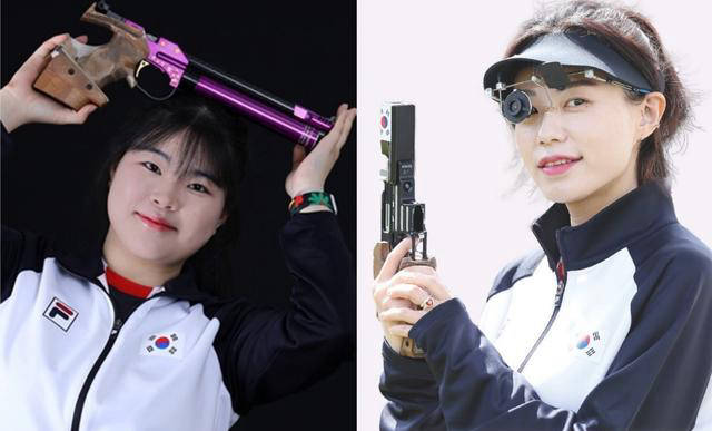 韩国射击选手高瞻远瞩勇夺头筹